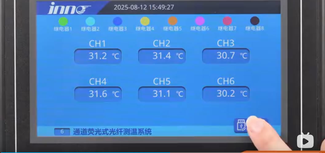 光纤测温一体化主机介绍